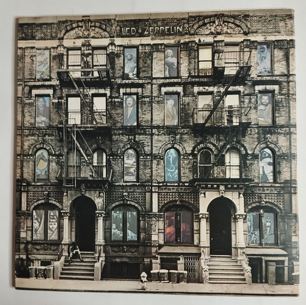 Винтажная виниловая пластинка LP Led Zeppelin Physical Graffiti (Japan 1975) (No Obi)