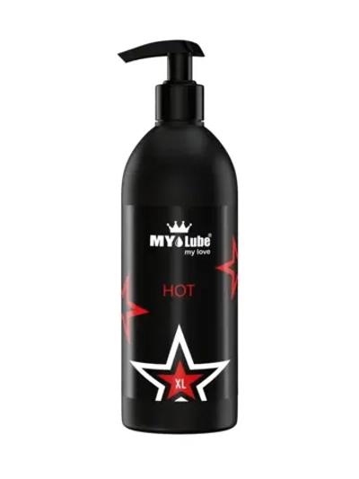 Разогревающий лубрикант на водной основе MyLube HOT XL - 500