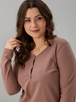 Лонгслив Л-004/кофе