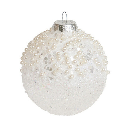 Шар "Белые жемчужины" AXM116