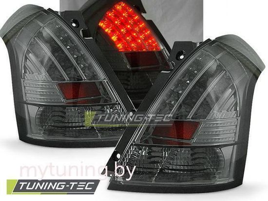 Задние фонари smoke led для Suzuki Swift 3(III)
