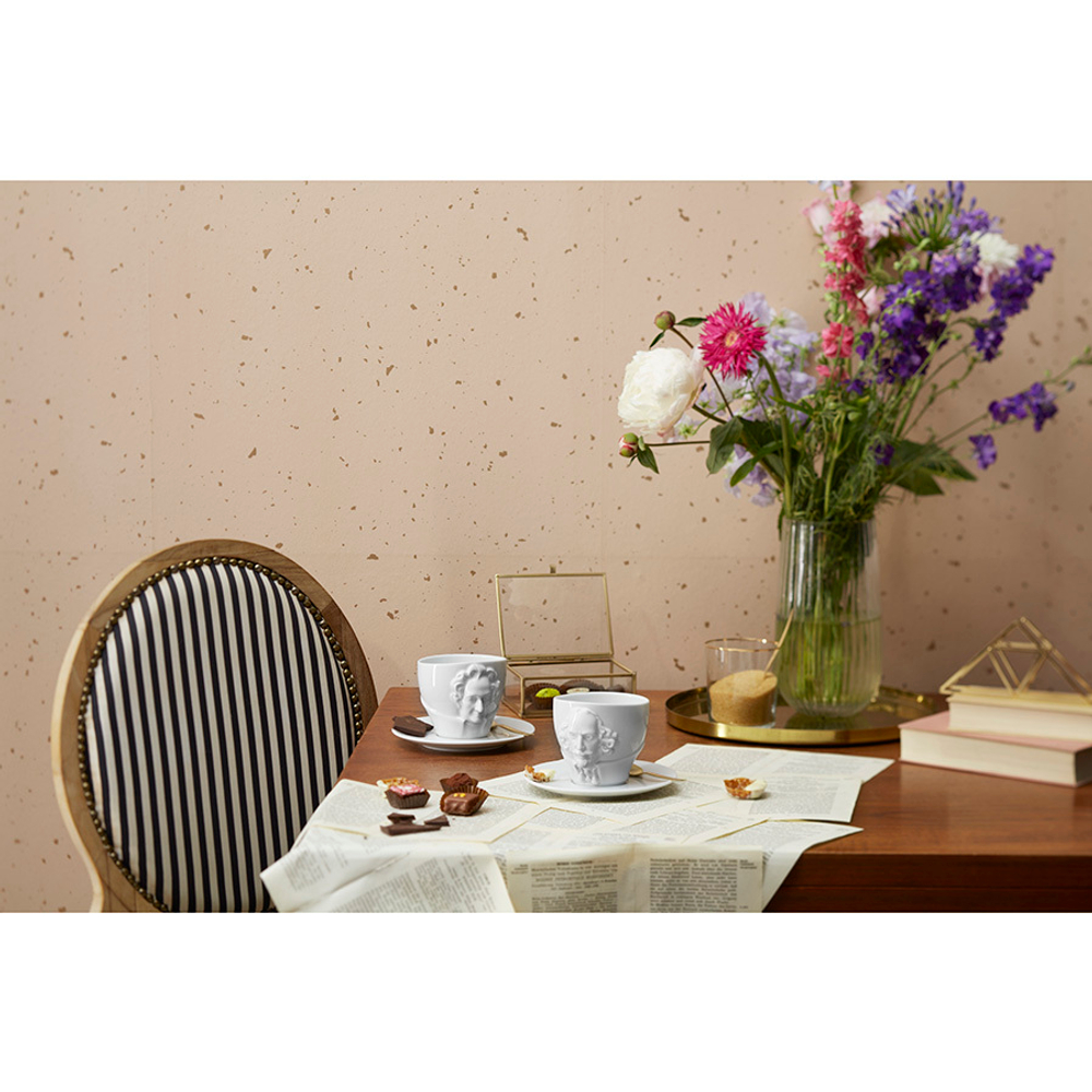 Чайная пара talent, goethe, 260 мл, белая