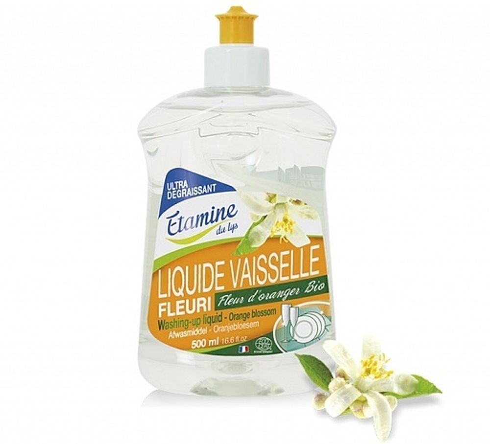 СРЕДСТВО ДЛЯ МЫТЬЯ ПОСУДЫ "ФЛЁРДОРАНЖ" 500 мл (ETAMINE DU LYS)