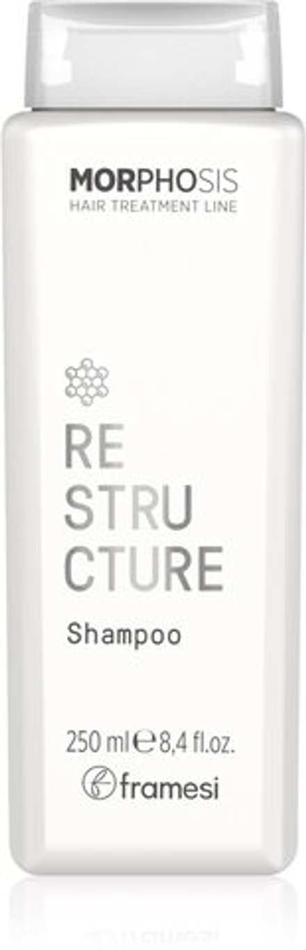 Framesi Morphosis Restructure - укрепляющий шампунь для поврежденных волос /   250  ml  / GTIN 8059606681290