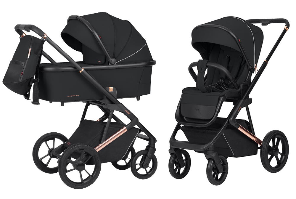 Коляска 2 в 1 Carrello Sigma CRL-6509 Obsidian Black