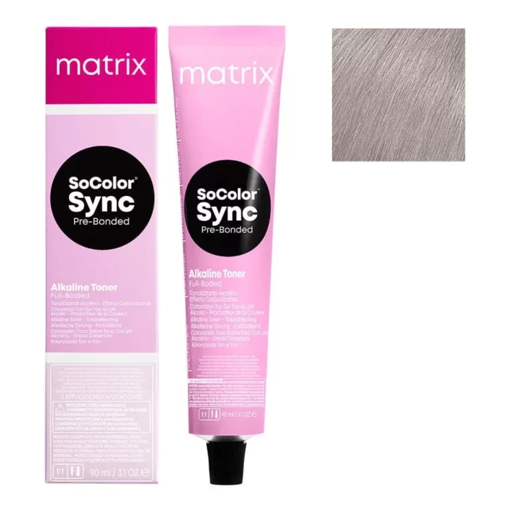 Matrix Super Sync Безаммиачный краситель для волос, 8V Светлый блонд перламутровый, 90 мл