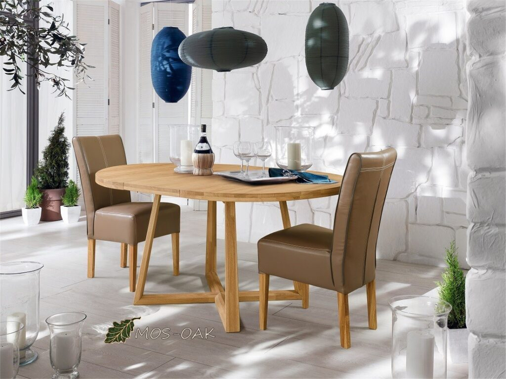 Стол обеденный раздвижной из массива Эмери Р