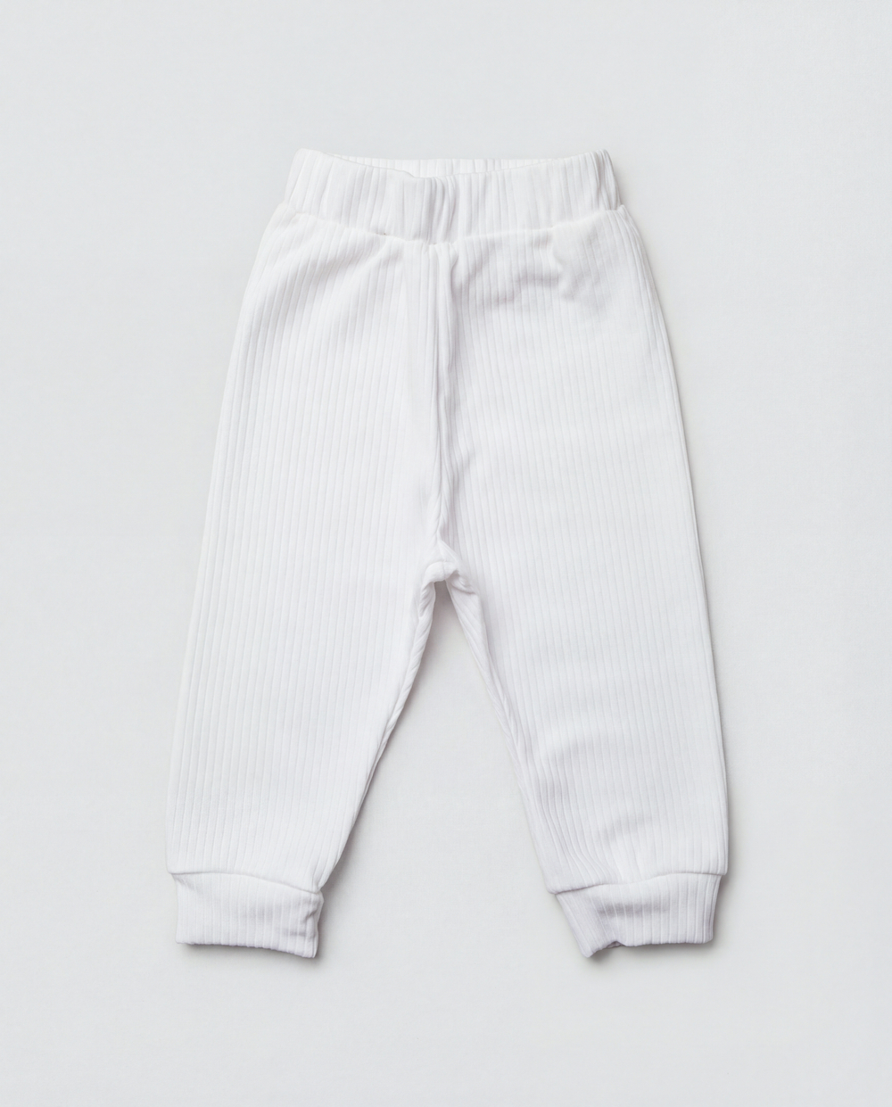 Штаны с манжетами 12.28kids, Белый