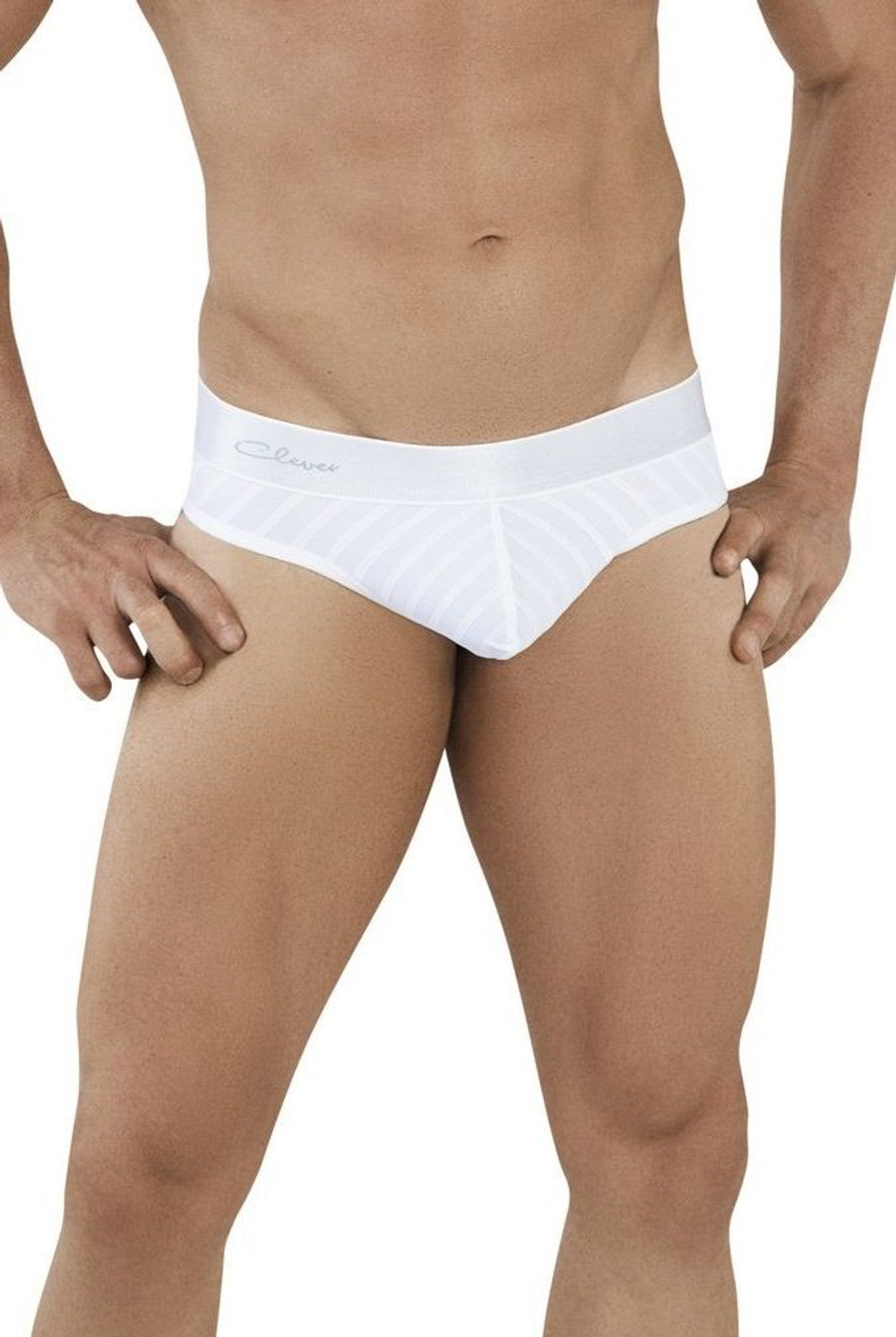 Белые трусы-бразилиана Lucerna Thong (Размер: XL) (Цвет: белый)