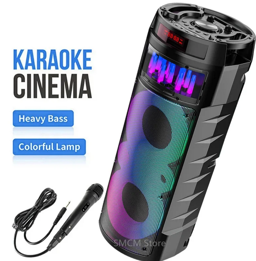 Беспроводная колонка Sing-e JQS-6221 (6.5"/30W/4.5A) Multucolor