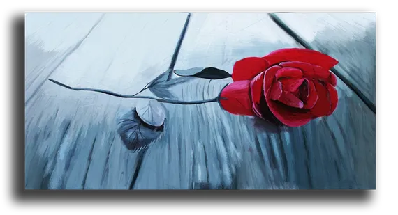 Постер "Элегантная роза"