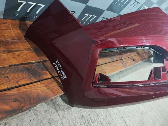 Бампер передний Skoda Rapid 2 20-нв Б/У Оригинал 60U807221M