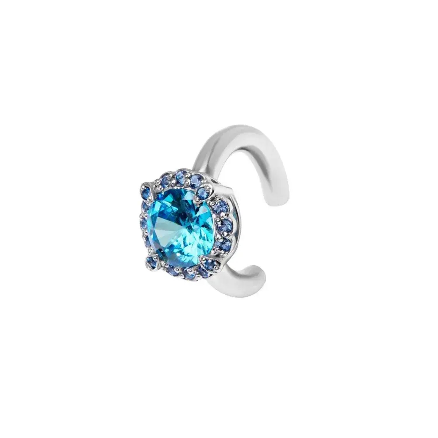 Кафф Hefty Cuff Silver Blue