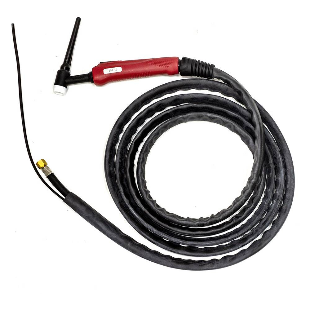 Горелка TIG 17F 140A(35%) M12x1, 4m гибкая (без управляющих разъемов) 12140