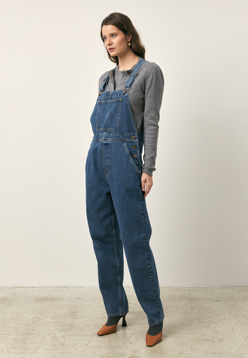 Комбинезон джинсовый