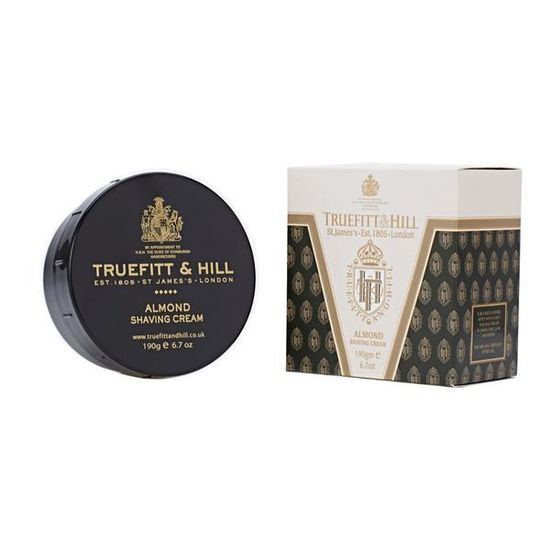Крем для бритья Truefitt&Hill Almond в банке 190гр 00002