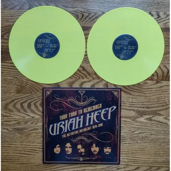 Uriah Heep - The Definitive Anthology 1970-1990 Coloured LP