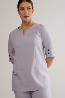 Блузка женская 3707ЛП, иней #38Ин093707ЛП