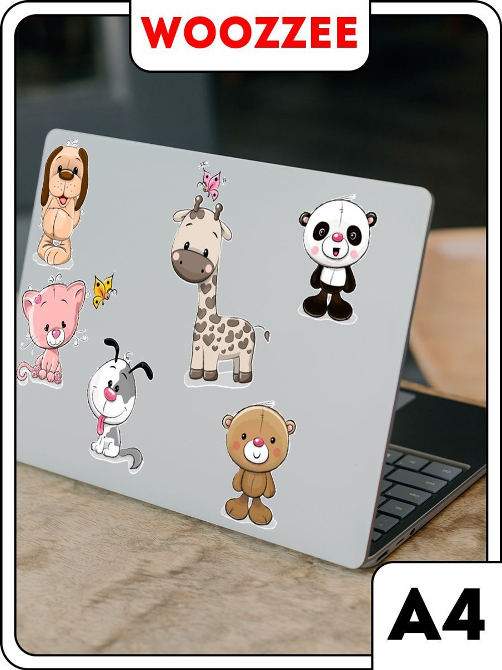 Наклейки-стикеры "Зверюшки"