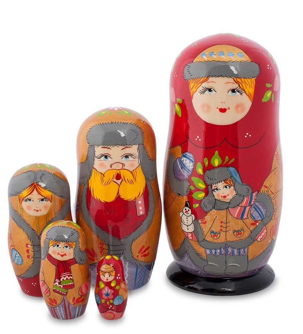 Народные промыслы МР-20/39 Матрешка 5м «Семья» СП