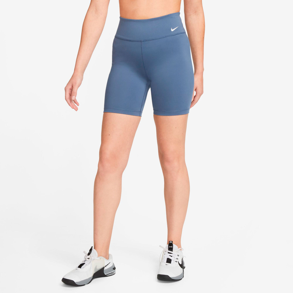 Женские теннисные шорты Nike Dri-Fit One MR 7in Ball Shorts Women - Blue