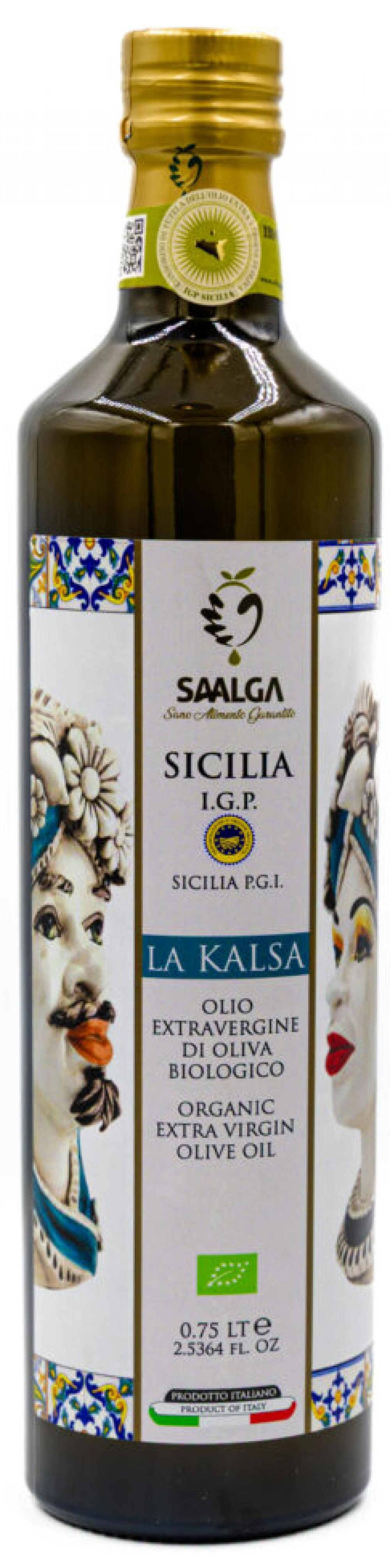 Оливковое масло Saalga I.G.P. 0,75 л, Сицилия, Италия