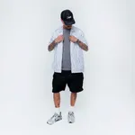 Рубашка Dissident Oval Logo белая