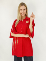 Блузка с чувашской вышивкой