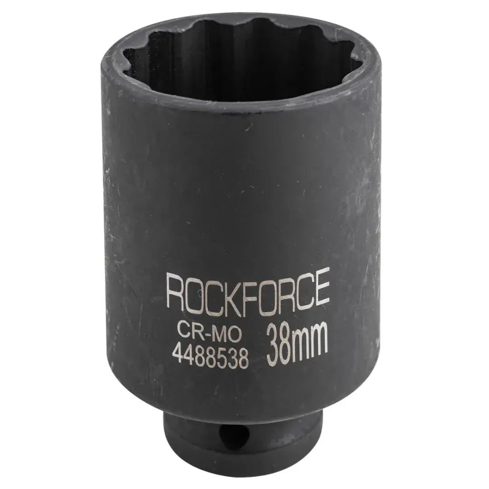 Головка ударная глубокая 38мм (12гр.), 1/2'' RockForce##Rock FORCE RF-4488538