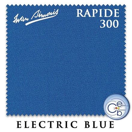 Сукно Iwan Simonis 300 Rapide Carom 195см Electric Blue