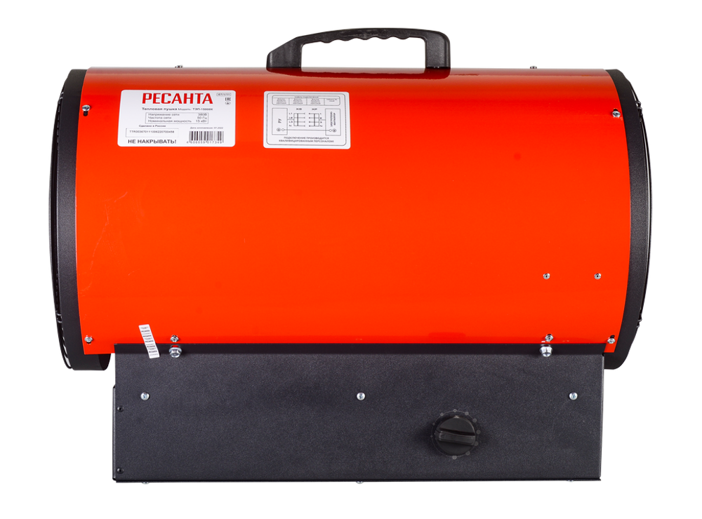 Электрическая тепловая пушка РЕСАНТА ТЭП-15000К - [15 кВт / 380В]
