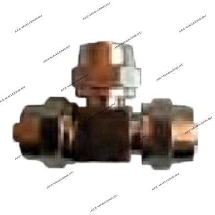 тройник 6/6/6мм