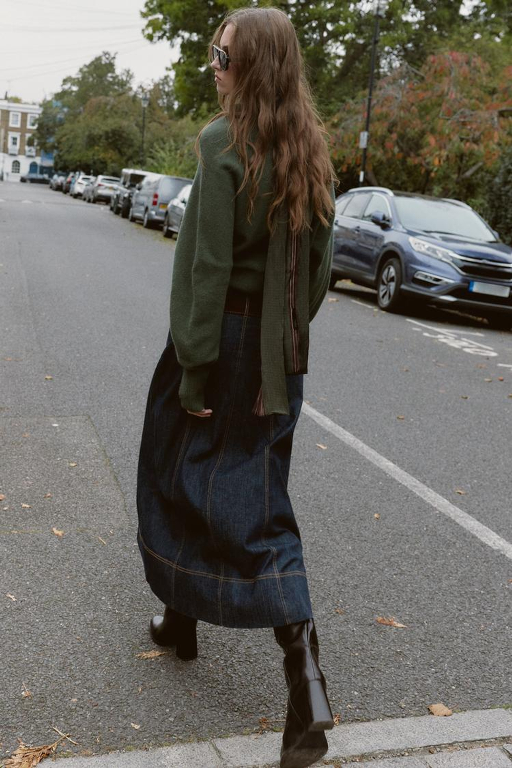 ZARA СВИТЕР АСИММЕТРИЧНОГО КРОЯ С БРАСЛЕТОМ, МЯГКИЙ ЗЕЛЕНЫЙ