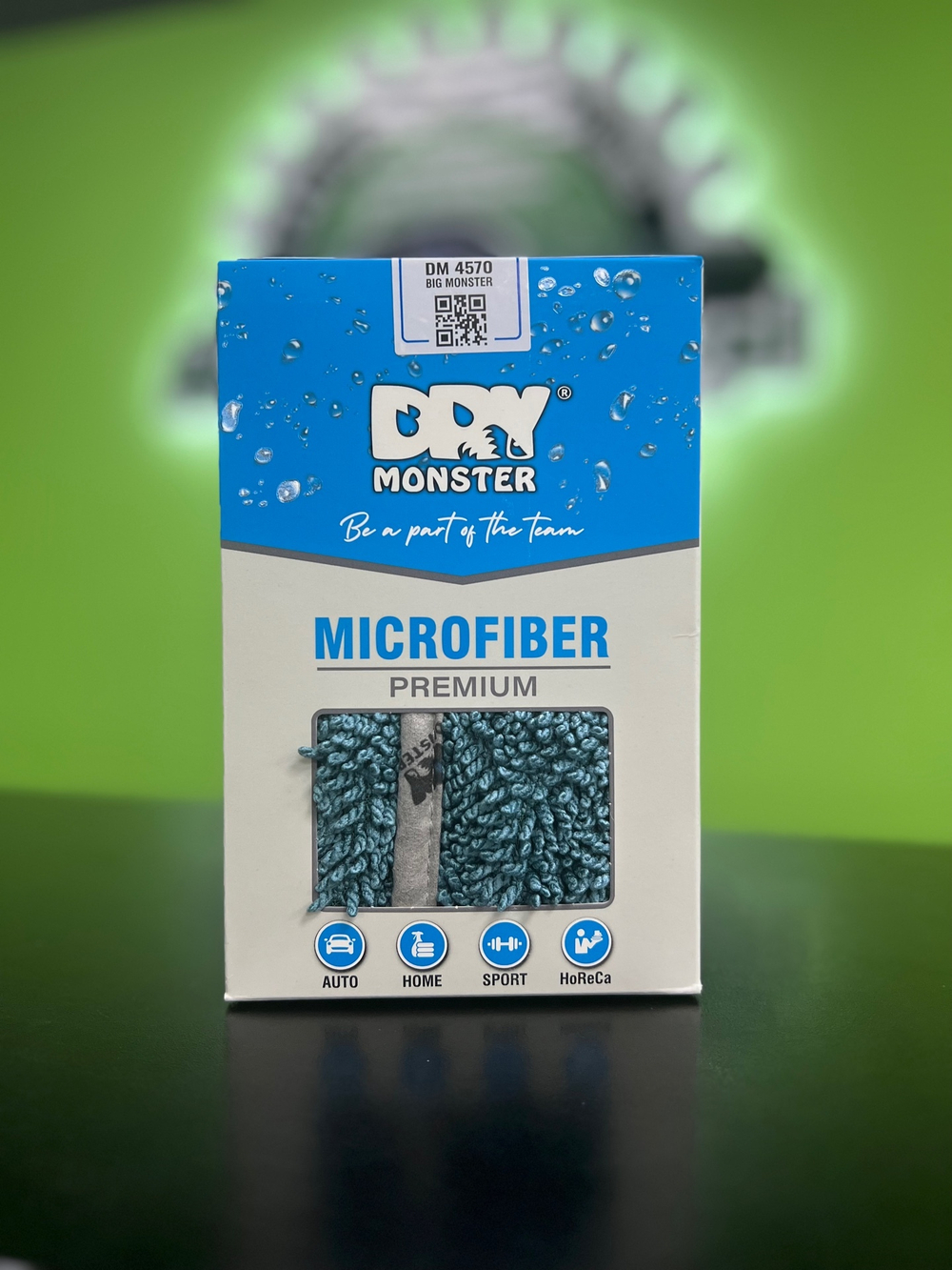 DRY MONSTER Big Monster Towel Полотенце для сушки. (Морской ,синий) Размер 45х70см
