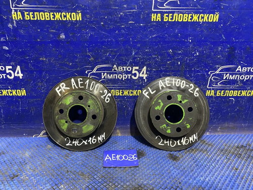 Диск тормозной передний TOYOTA SPRINTER 1993