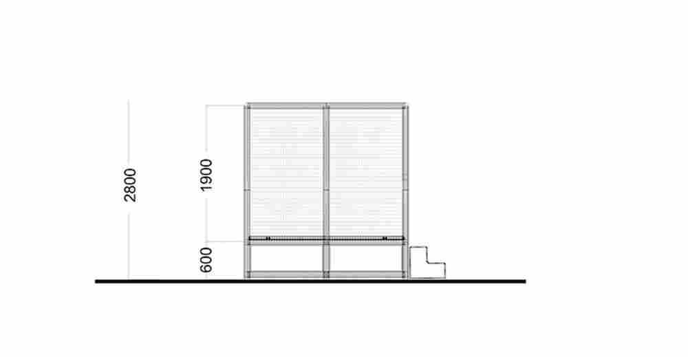 Батутная арена «Спорт» 5×2,44×2,8 м
