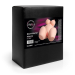 Телесный мастурбатор в форме пышного женского полуторса Bior Toys Erowoman-Eroman EE-10283