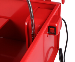 Установка для мойки деталей с электрическим насосом 150л GTE