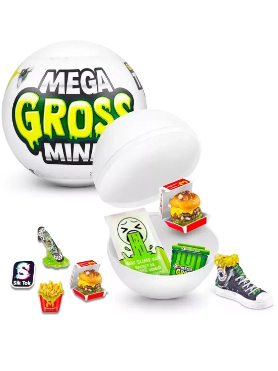 Шар сюрприз яйцо фигурки Mega Gross Minis Зуру 77355