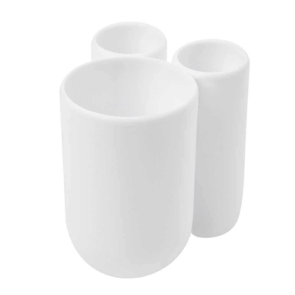 Стакан для зубных щеток Touch, белый