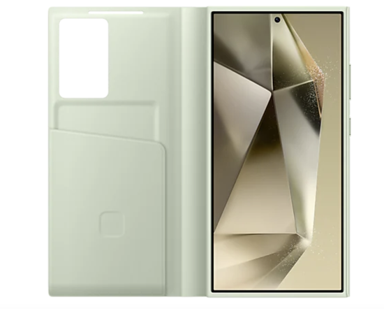 Чехол Книжка Smart View Wallet Case S24 Ultra( Светло зеленый)