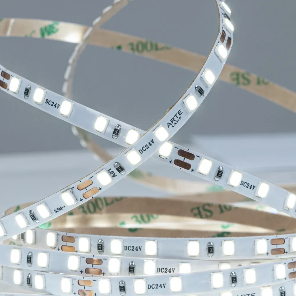 Светодиодная лента 24V 9,6W/m 6000К 5м Arte Lamp TAPE