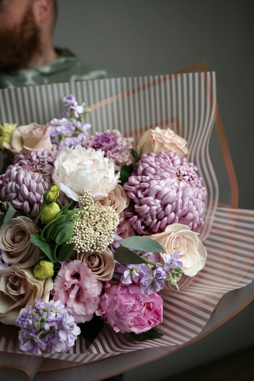 Букет "Лавандовое облако"