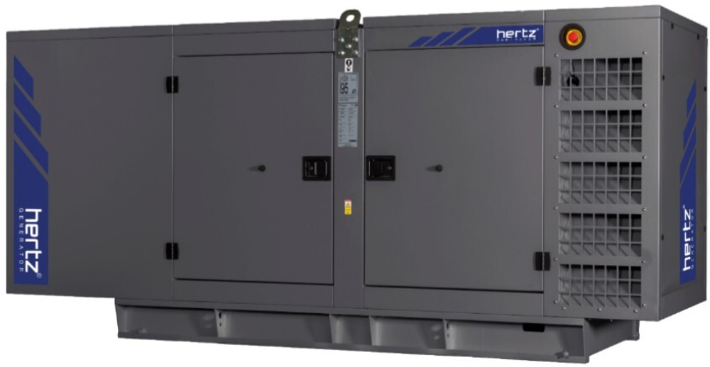 Дизельный генератор Hertz HG 110 BC в кожухе с АВР
