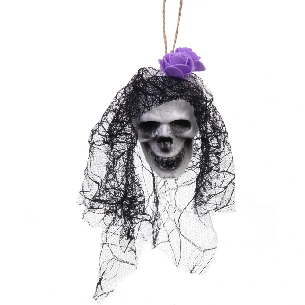 Украшение подвесное «Helloween - Череп» 10*20 см