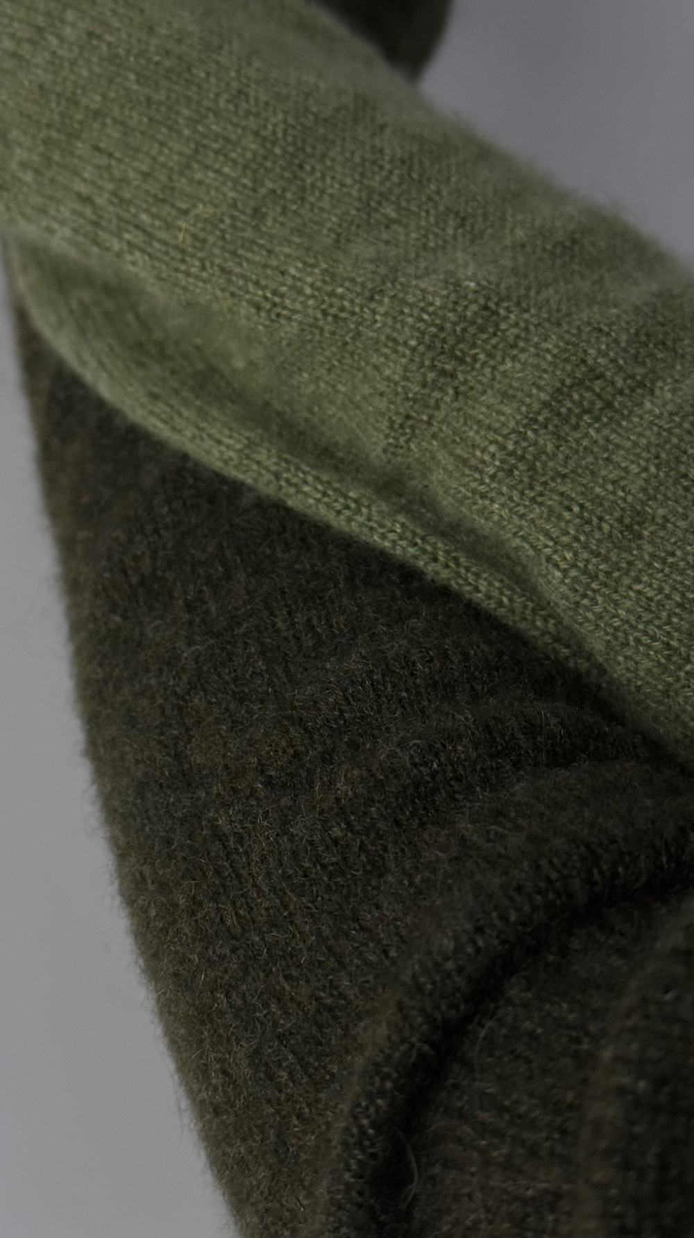 Пряжа Mongolia Cashmere 26/2 (100% кашемир) 1300 м/100 гр, хаки меланж