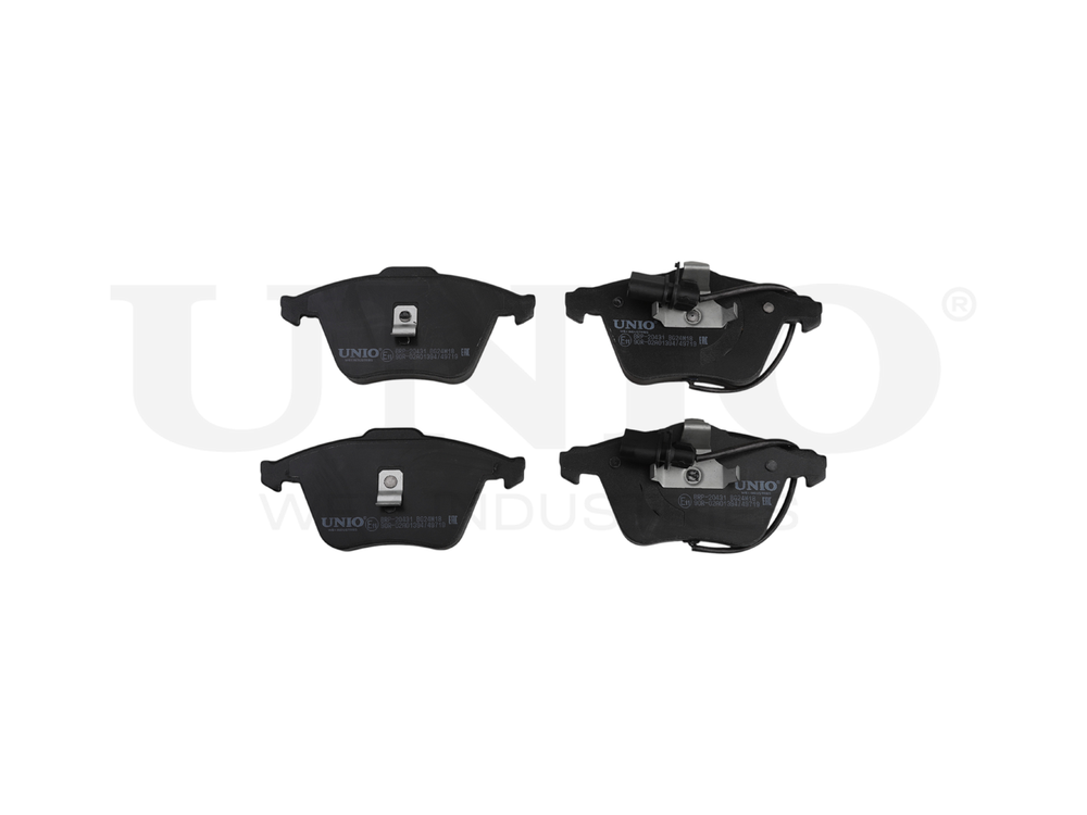 Колодки тормозные диск. передние с датчиком UNIO BRP-20431