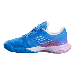 Детские теннисные кроссовки Babolat Jet Mach 3 All Court Shoe Kids - Blue, Pink