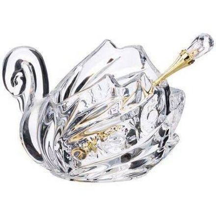 355-273 Икорница с лож "MUZA GRYSTAL"