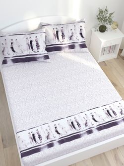 Простынь на резинке Сказка "Подиум" 160х200 см, перкаль